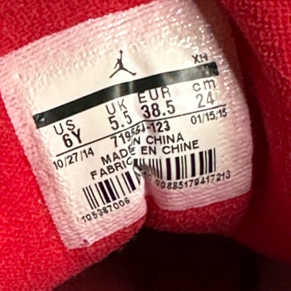 Air Jordan 1 mid ‘Hare Jordan’ GS Kids size 6Y, Women’s size 8 - Picture 7 of 9